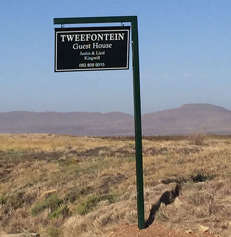 Tweefontein Sign